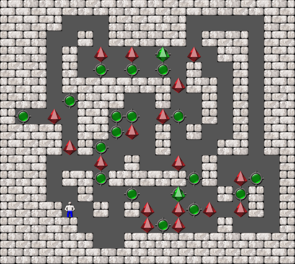 Sokoban Bugs509 collection level 423